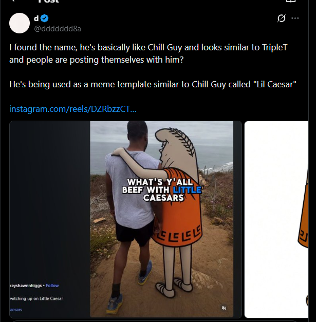 Mikocrypto11's tweet photo. #CAESAR｜市值约 $578K
8cp1WhUDxTbfX8nDe1kAB1ogPUyQvUSKgzFz365LbQyZ
https://t.co/XRWjuwgJL1

CAESAR 的发币账号把角色叫作 Lil Caesar，想走类似 Chill Guy 的模板梗路线，还称已经有人把自己 P 进相关图片里

这个故事能不能传开，主要看大家愿不愿意持续改图，把角色放进不同场景

不过，名字容易让人联想到 2020 年被叫作“Doge 2”的狗狗 Caesar。目前没有证据确认两者有关，不能直接当成老梗官方复活

眼下 X 上已有不少带 CA 的推广帖，但喊单之外，还得有人主动拿 Lil Caesar 做内容。后续有没有持续的新图、新玩法，比重复发价格和合约更能说明这个角色有没有传播力