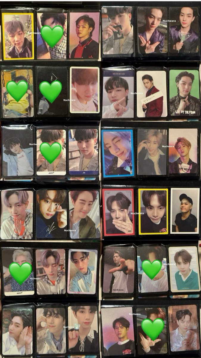 NWR2309's tweet photo. ซื้อครบ 300 แถมการ์ด อฟช 1 ใบ
Welcome kit = 350
บั้ม Be Youself = 350
บั้ม the other side = 350
บั้ม Arrival = 200
บั้ม Eyes on you = 200
บั้ม Focus = 200
บั้ม point of view  =200
บั้ม abandoned love เจบี = 200
ค่าส่ง +50 ,นัดรับเมกะบางนาได้
#ตลาดนัดอากาเซ่ #got7 https://t.co/elcDJnKipG