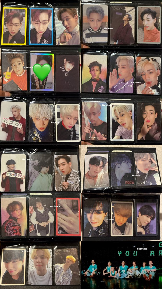 NWR2309's tweet photo. ซื้อครบ 300 แถมการ์ด อฟช 1 ใบ
Welcome kit = 350
บั้ม Be Youself = 350
บั้ม the other side = 350
บั้ม Arrival = 200
บั้ม Eyes on you = 200
บั้ม Focus = 200
บั้ม point of view  =200
บั้ม abandoned love เจบี = 200
ค่าส่ง +50 ,นัดรับเมกะบางนาได้
#ตลาดนัดอากาเซ่ #got7 https://t.co/elcDJnKipG