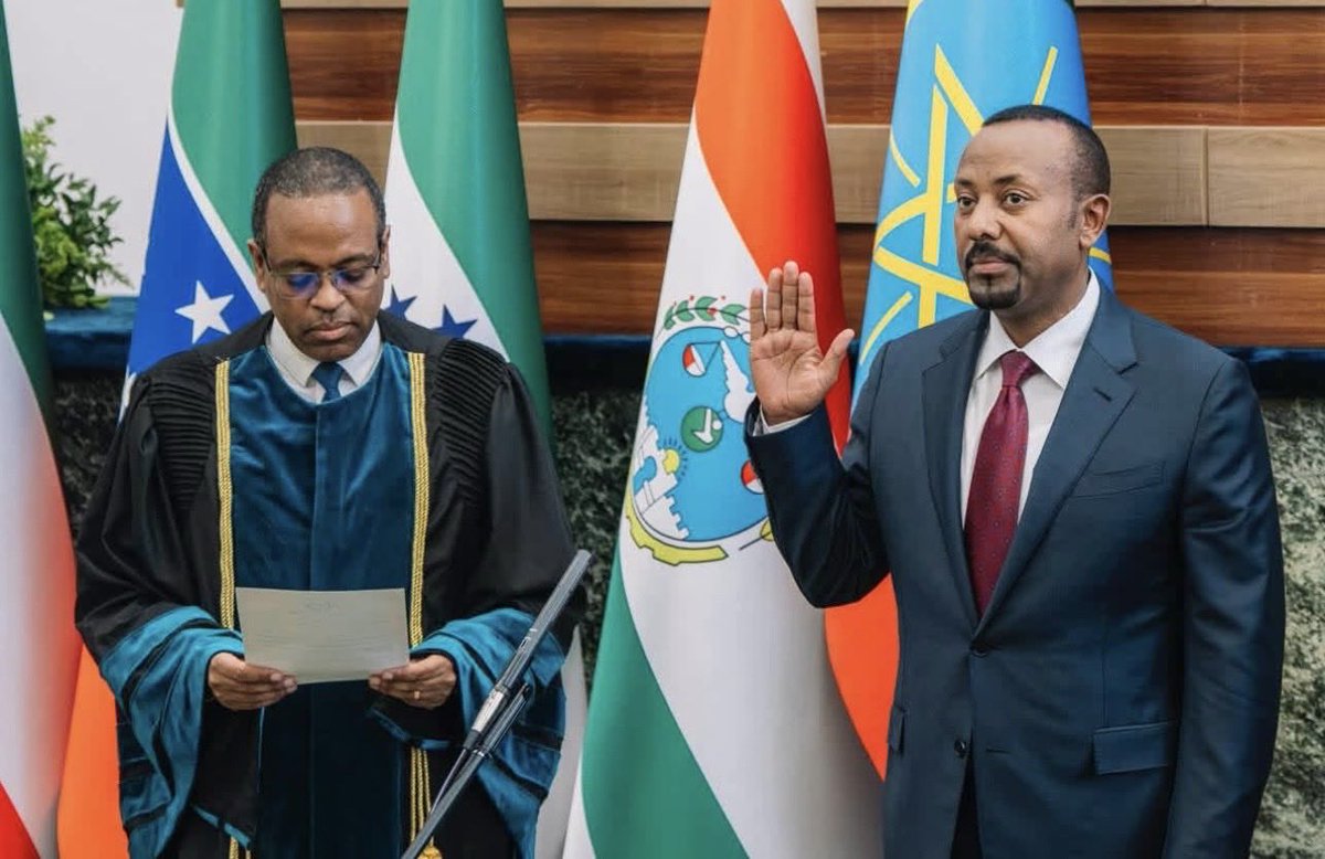 Beekan's tweet photo. Congratulations to HE Dr. Abiy Ahmed Ali on your reappointment as Prime Minister of the Federal Democratic Republic of Ethiopia! https://t.co/pzMhvo9Mhe