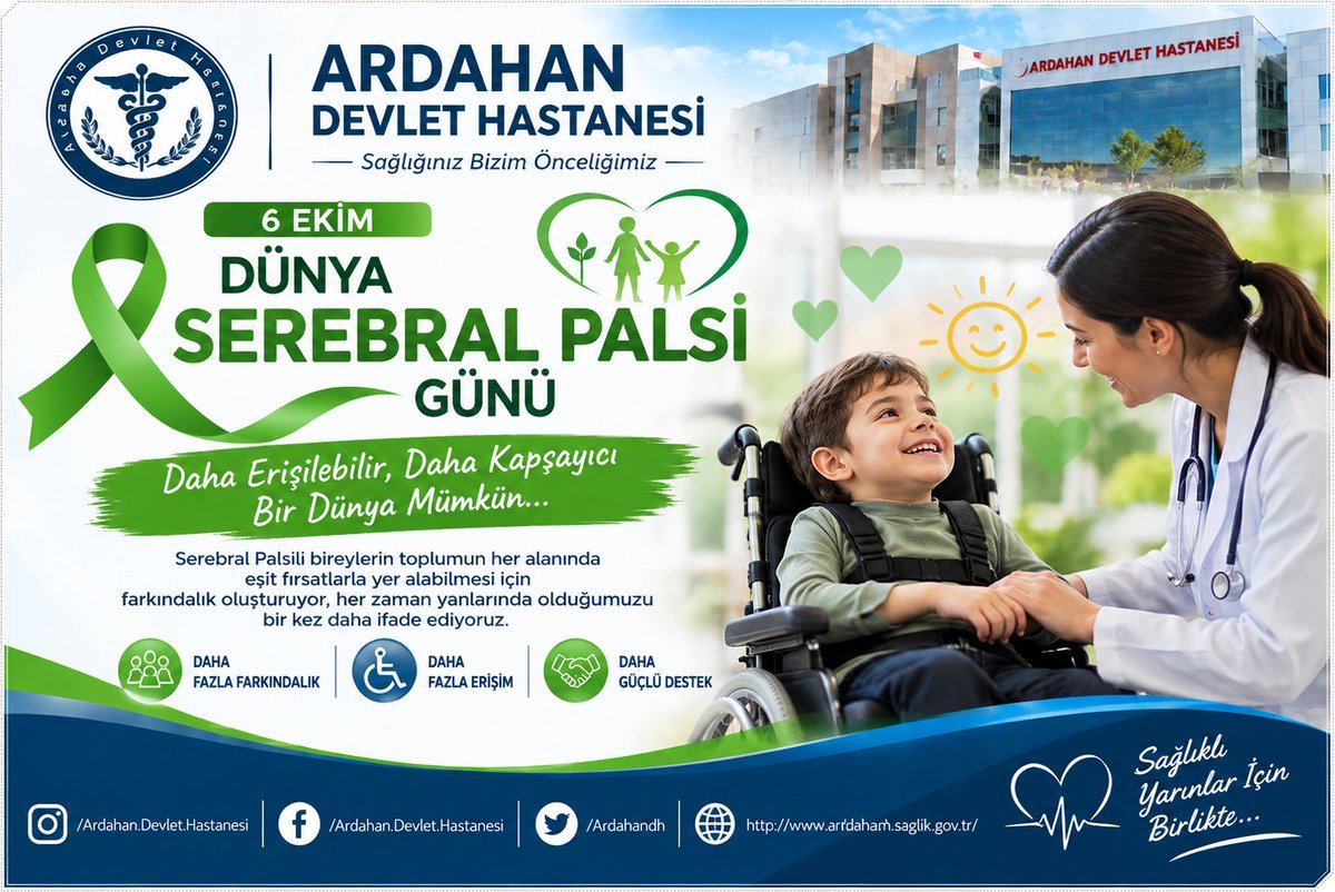 Ardahandh's tweet photo. 6 Ekim Dünya Serebral Palsi Farkındalık Günü'nde siz de fark edin, farkında olun.

#serebralpalsigünü https://t.co/Dsa713ITYt
