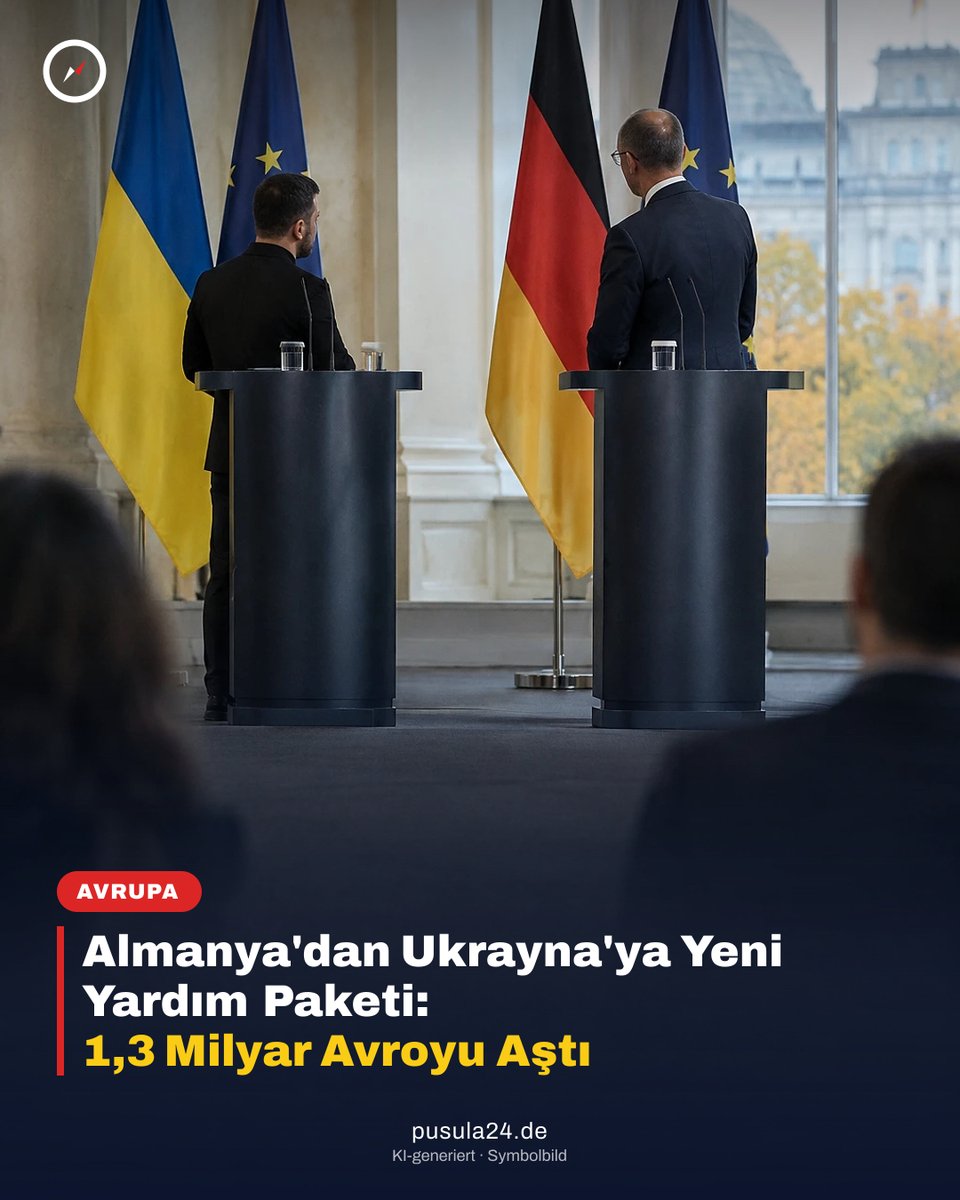 Pusula24de's tweet photo. Almanya’nın Ukrayna için açıkladığı 1,3 milyar avroyu aşan paketin bir milyardan fazlası önleme İHA’larına ayrılacak. Sizce İHA savunmasında bu destek ne kadar belirleyici olur? #Pusula24 #Ukrayna https://t.co/fxLRvHLIfl