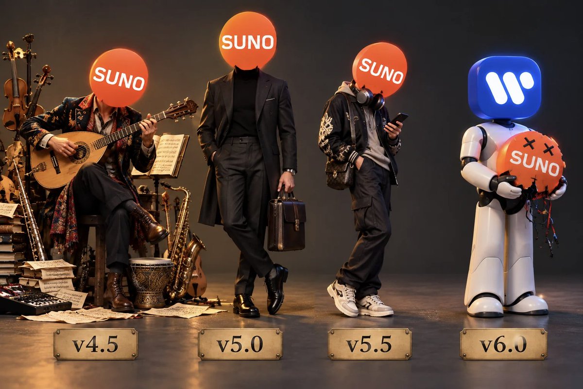 Sean_AI_'s tweet photo. Suno is probably dead.

Just canceled my subscription, $8/month https://t.co/4LxgGfDDvn