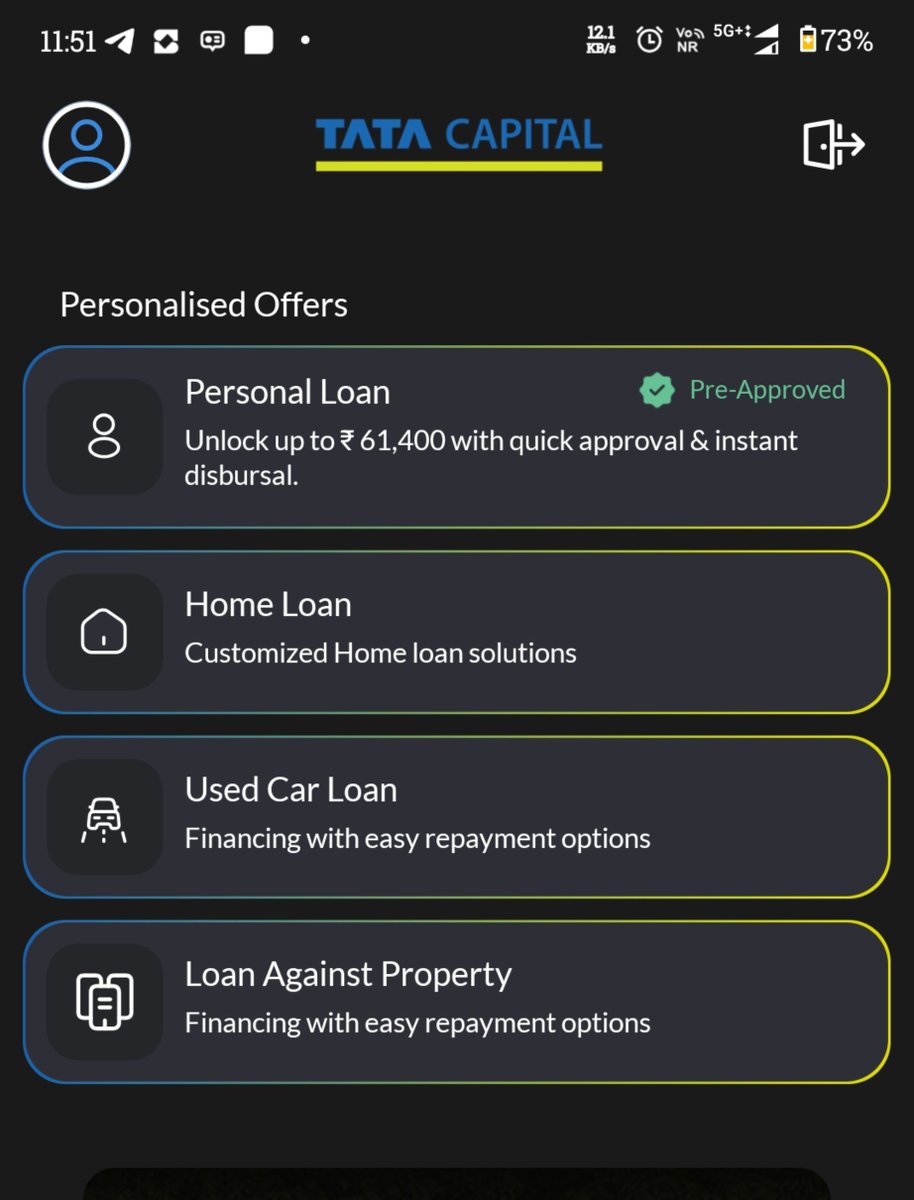 Lohithtrade's tweet photo. @tatacapital what is the meaning of Pre-approved, if its available then how to apply?? Tata capital Karnataka, Tumkur executive telling that offer not showing for me or for my maneger. What should i do and Whom shud i approach https://t.co/ZLa63Csc6q
