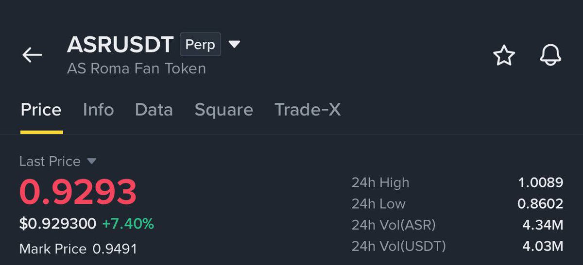 TRADE - $ASR / $USDT

✍️ Entry Price - $0.9293

TARGET 1 -  $1.10
TARGET 2 - $1.30
TARGET 3 - $1.50
TARGET 4 - $2.00

🛑 Stop Loss Must Use - $0.75 
 [📷](https