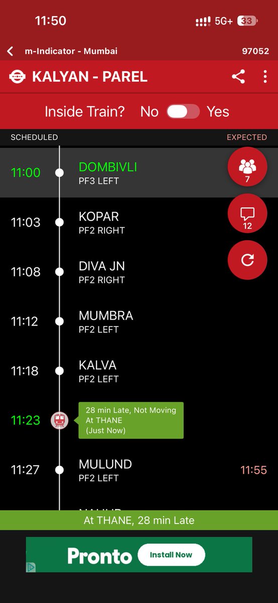 Breath_Marathi's tweet photo. Which Time table is following by @Central_Railway please explain us 10-15 minutes delay is general but not today every train is almost 25-40 minutes delay and where @RailMinIndia who is responsible for this regular mess?? Which MLA or MP is travelling by local train ?? https://t.co/fXXqtiOoNA