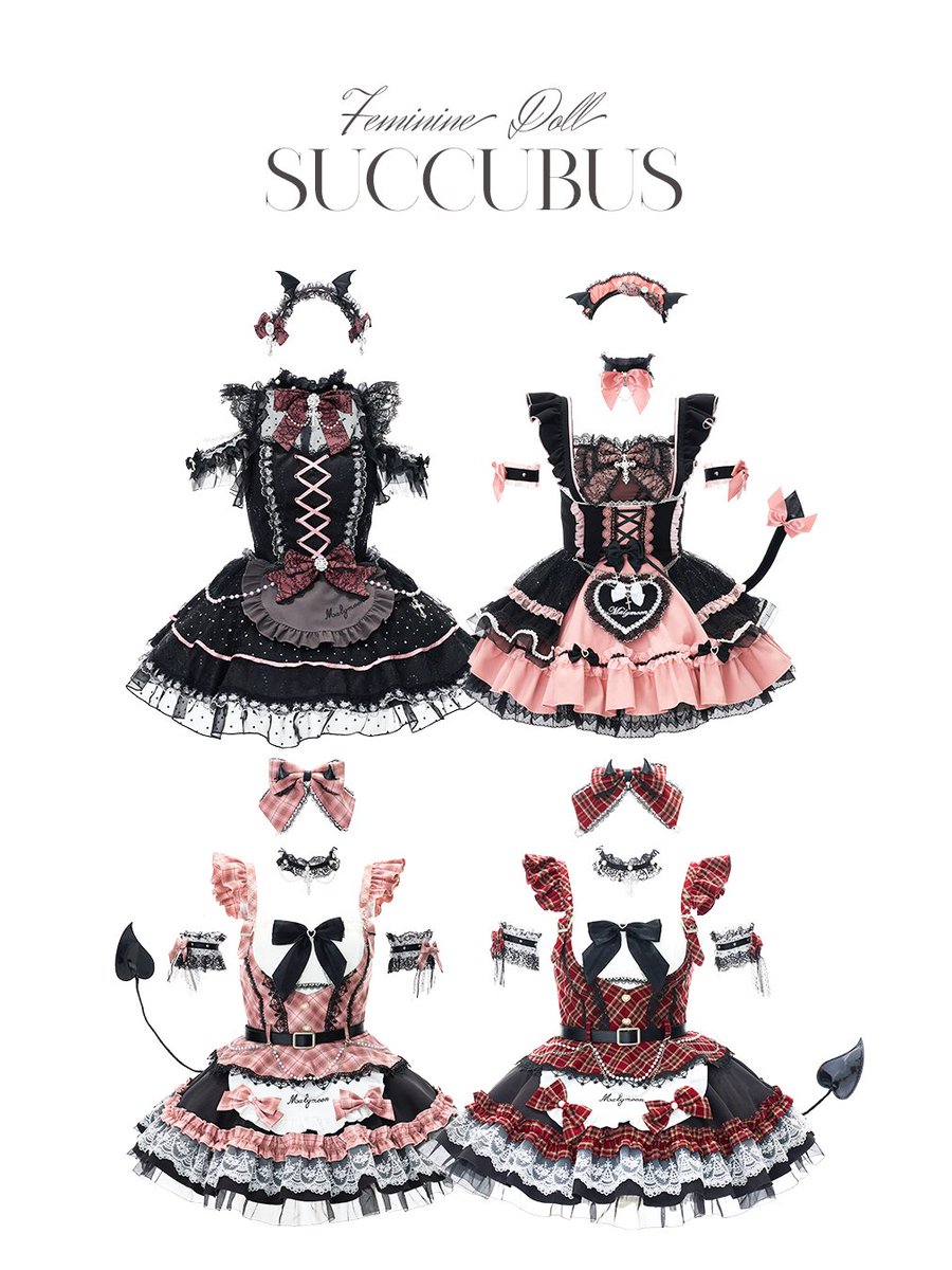 _malymoon's tweet photo. サキュバスメイドCollection♡
本日19時より発売スタート🖤🎀 https://t.co/RVKbI9NMGf