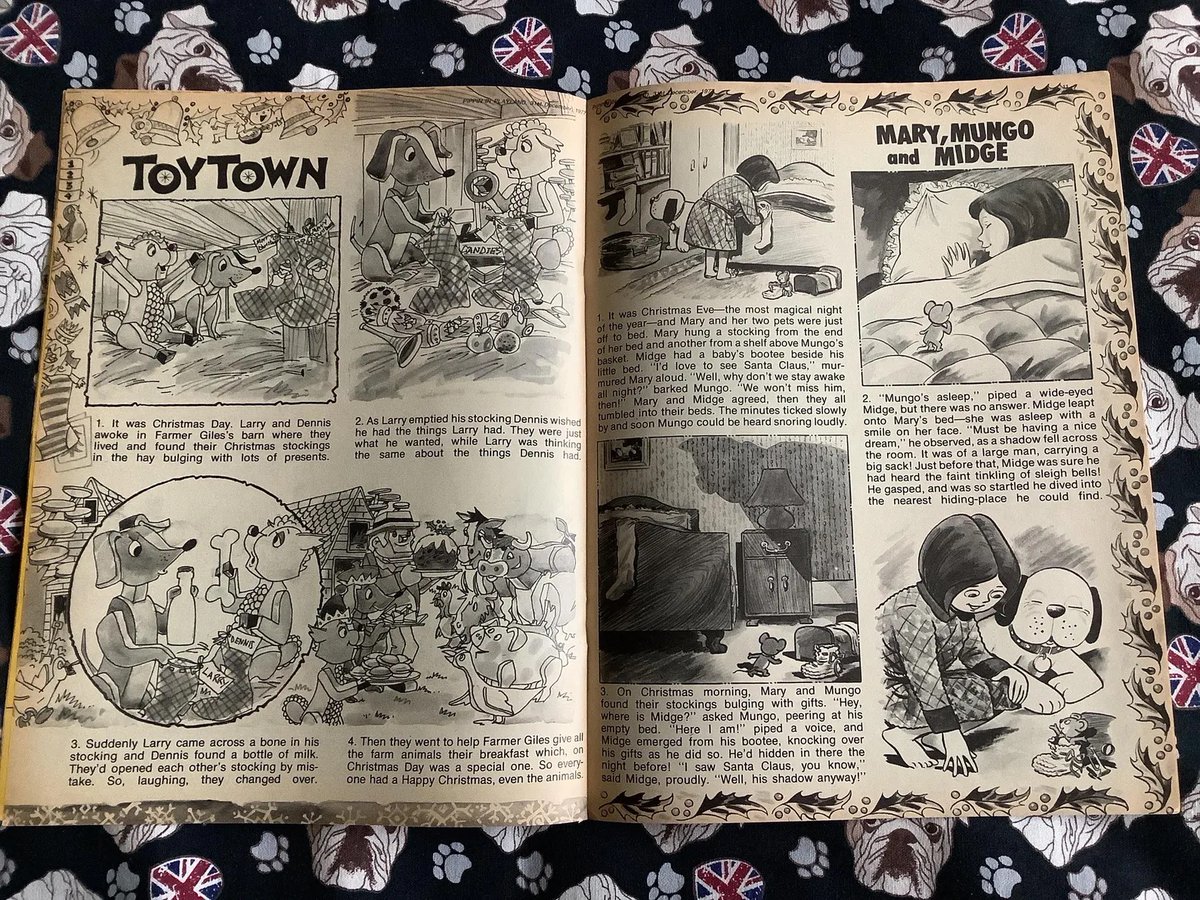 WatsonsVintage's tweet photo. A Rare Vintage #ChristmasGiftIdea  31 December 1977 'Pippin in Playland' Christmas Issue Comic Strip Stories incl Andy Pandy - Fun Retro 1977 Birth Year Gift https://t.co/DMIRjf12uP via @Etsy #VintageComics #Pippin #Playland #1977 #ChristmasIssue #MaryMungoMidge #AndyPandy #Rupert