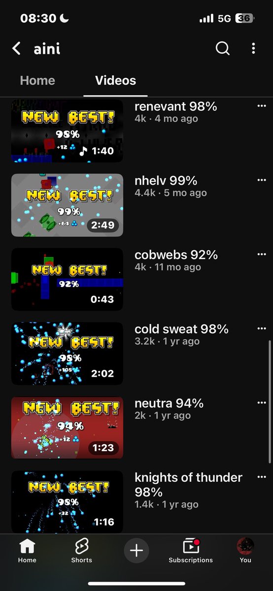 kiyulol's tweet photo. @ainiruu @RobTopGames Do you not like this nigga or something Genuinely the gd luck of doom https://t.co/jML0Mlg2pg
