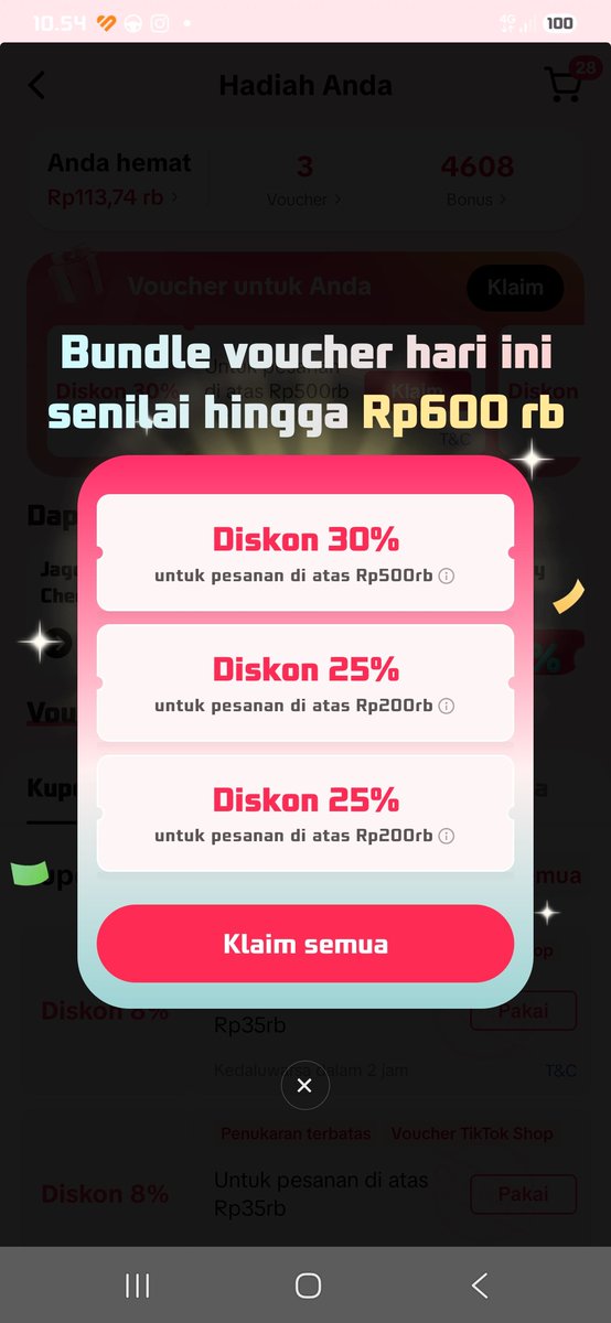 chiembooe77's tweet photo. @TikTokShop_IDN Bismillah... 
💙
@TikTokShop_IDN https://t.co/pWrKPe9Mdr