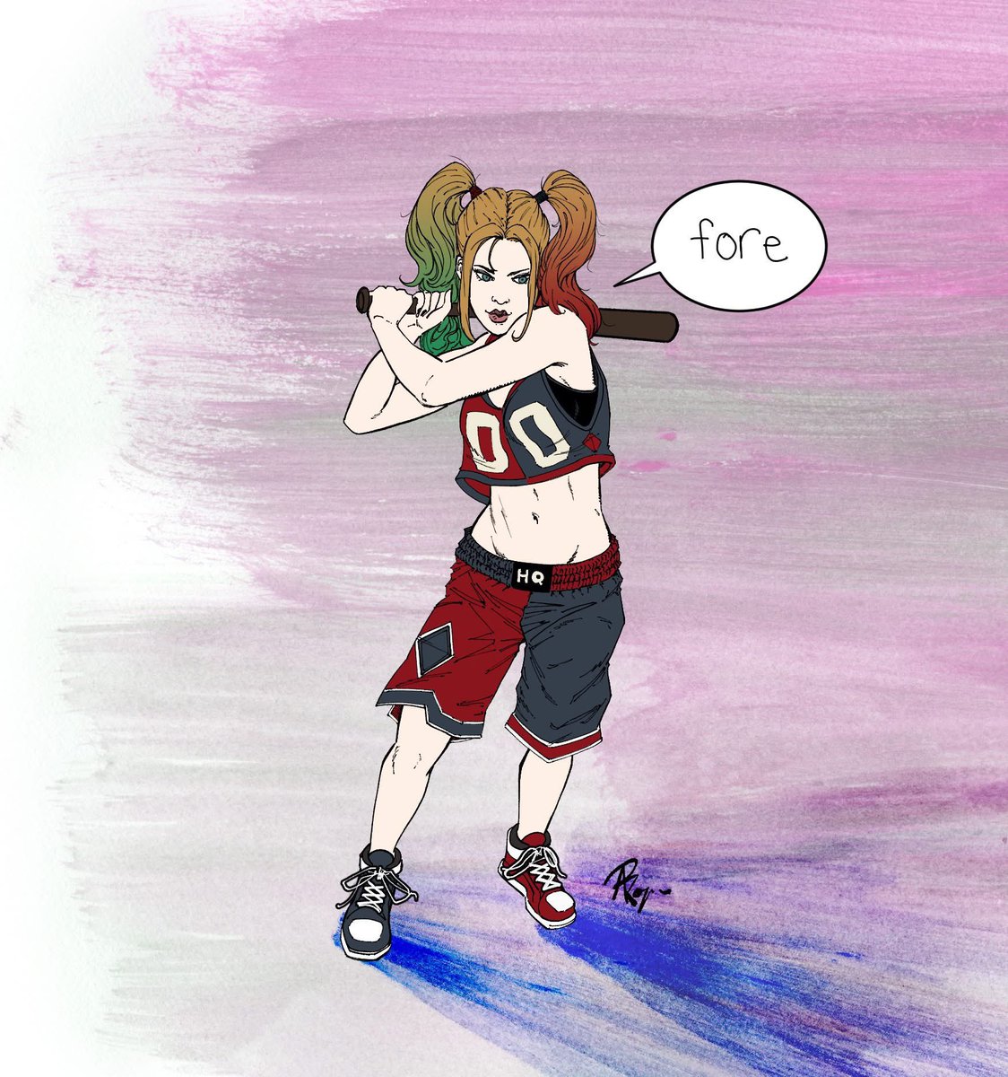 irogans's tweet photo. Drawtober 2026
SMACK

Harley mixing up all her sports. Part of her charm. https://t.co/qhHjBIMv6W