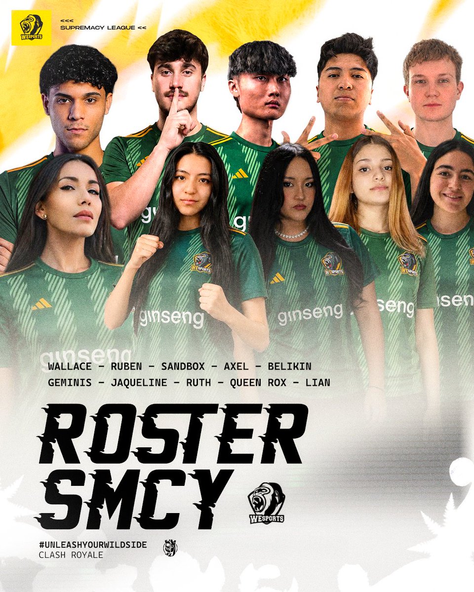 WeSports_CR's tweet photo. in case you asked: that's our roster for @CR_Supremacy's mixed edition playoffs
@WallaceCR_
@rubizalez
@sandboxcr_
@ElGranMollejas
@SaintBelikin
@_Geminis_13
@Jaquelinerscr
@Ruth_Cav
@MiaRox5
@Lian0616
ty https://t.co/qt65iyLtXO