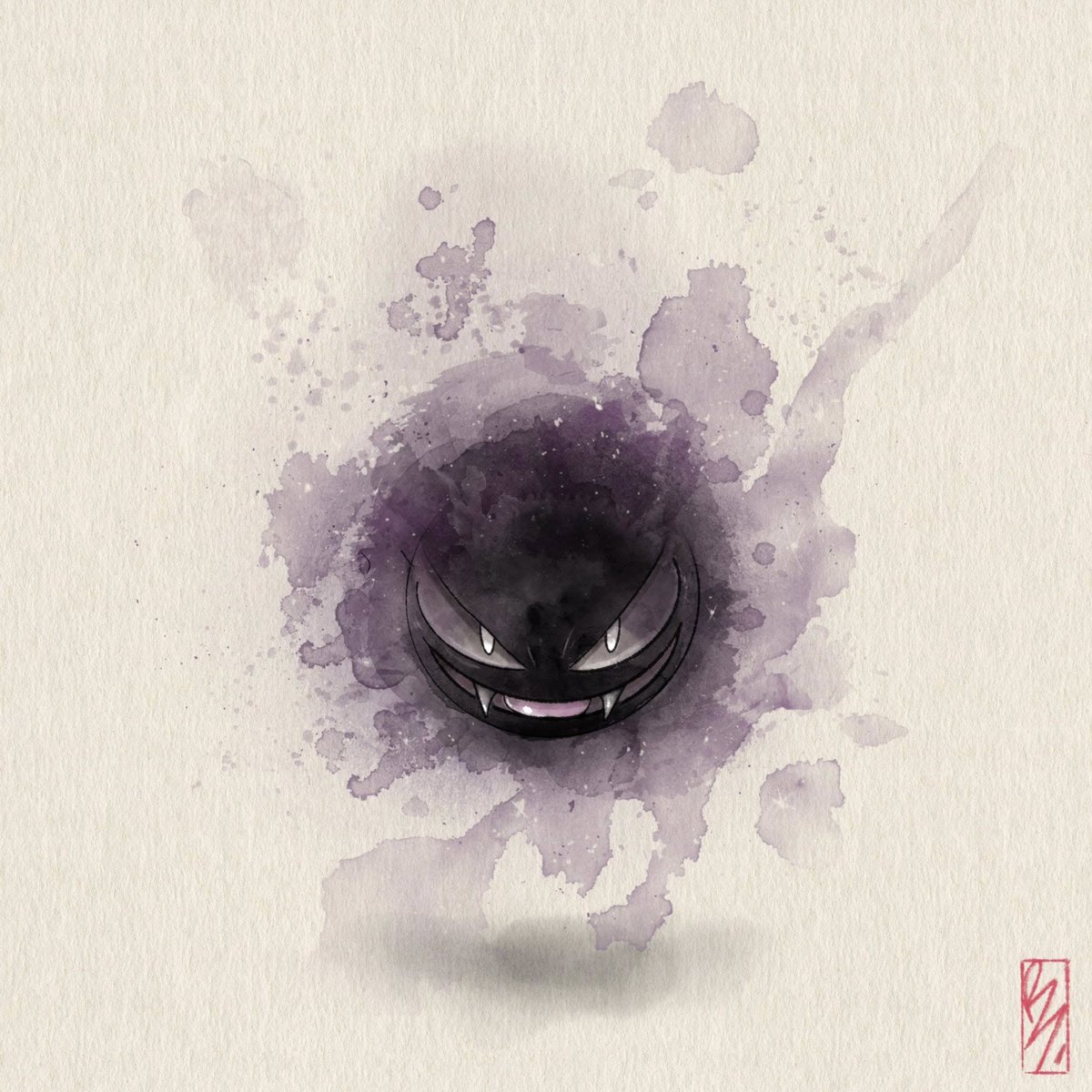 untitledanim8's tweet photo. gastly 😈

artwork by the artist @bserway https://t.co/4lgiJPe2ut