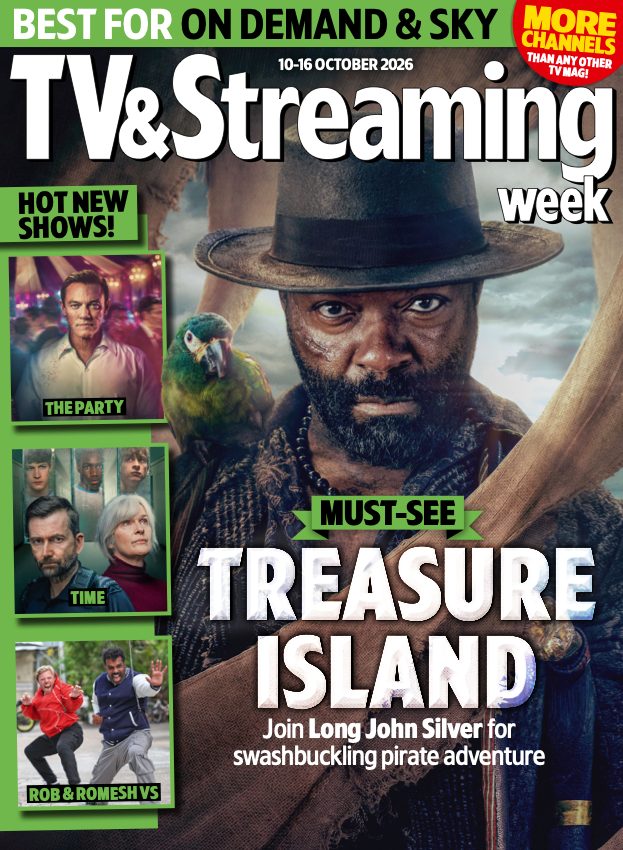 TVStreamingWeek's tweet photo. Our pirate-tastic new issue of TV&Streaming Week reveals all about #TreasureIsland starring David Oyelowo! 🦜
Plus #TheParty #Masterplan #VisionQuest #Time #TheDiplomat & more!
On sale in print, or digitally from App Store/Zinio/Kindle. Or subscribe: https://t.co/igK4JIe5Wn https://t.co/FtW0fhrn0w