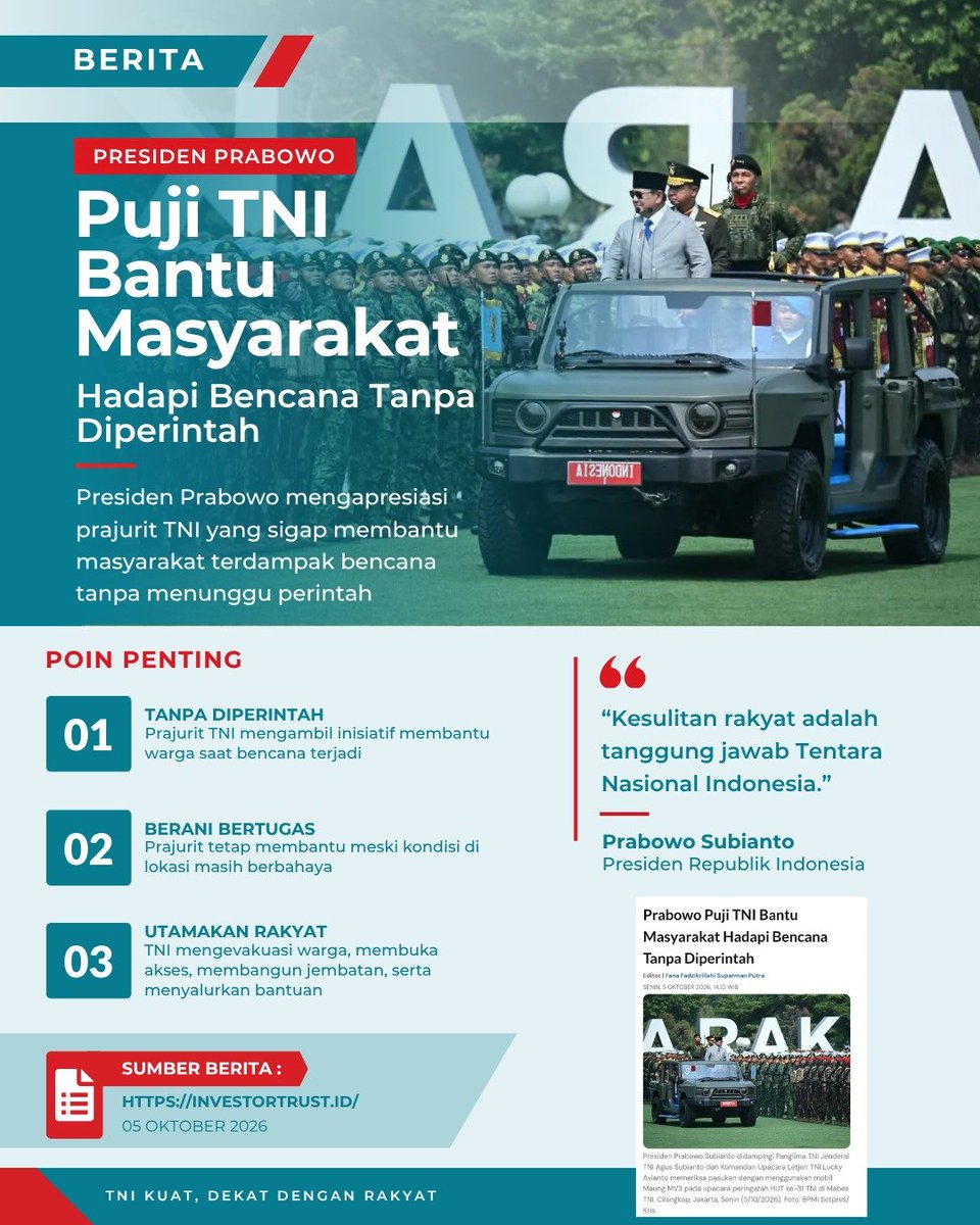 NandaNerissa's tweet photo. Semuanya dijalani dengan ikhlas, kerendahan hati, dan semangat kebersamaan. Tanpa meminta balasan atau sanjungan dari siapa saja.  
Bersatu Bersama Rakyat https://t.co/rQAqNSXb8O