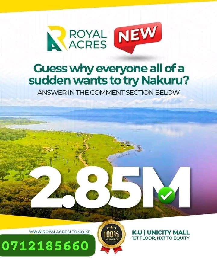 Kabererendichu's tweet photo. Plots for sale at nakuru east 800 metres from nakuru nairobi highway at Mbaraka rift stopover.The plots are 1/8 acre that we am selling at 2.85M (NEGOTIABLE).You can also pay with 13 months https://t.co/03JeMgOgU0 #plotsforsale #rutoinUNGA #nakuruplots https://t.co/2PXgrK3ecm