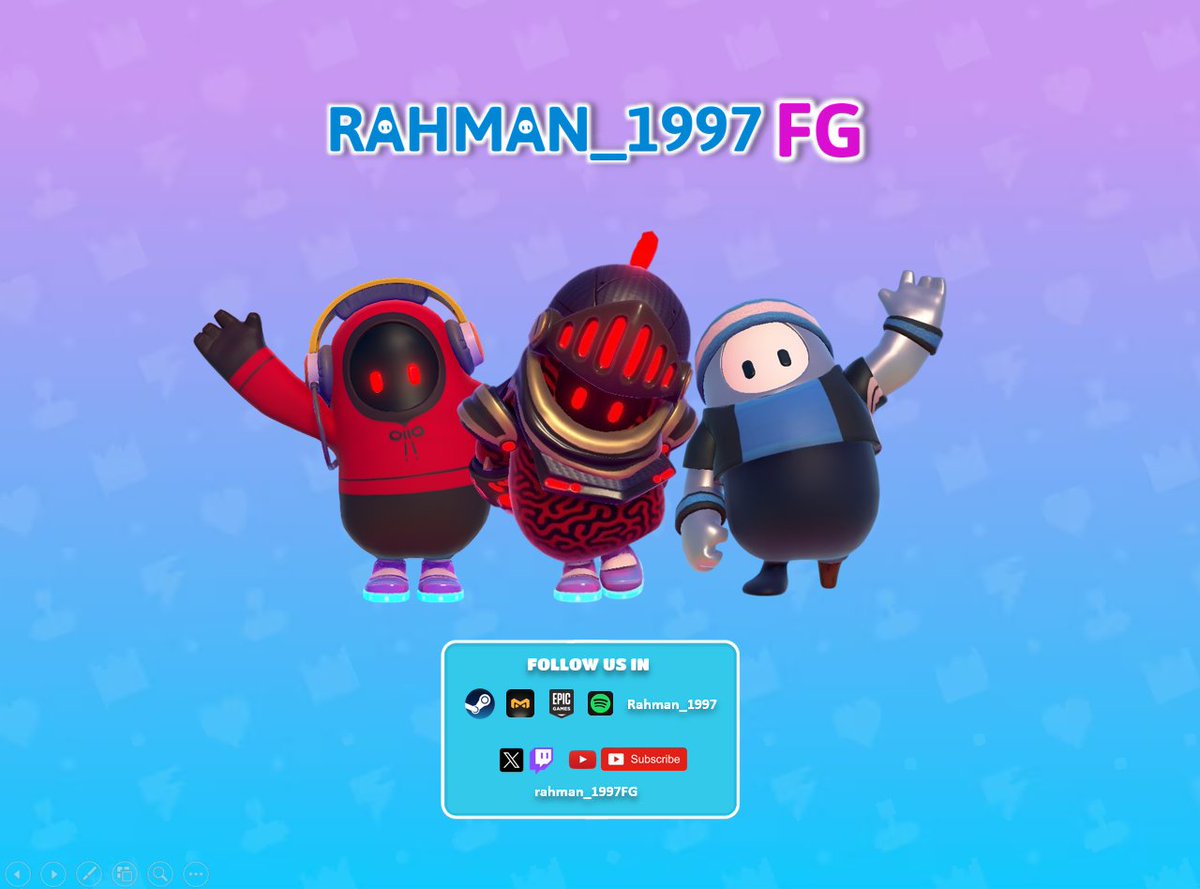 rahman_1997FG's tweet photo. good morning from @rahman_1997FG. Yes! I am officially the Carbon Knight cool player from @FallGuysGame YouTuber!  

#fallguys #fallguysyoutuber https://t.co/IwmYiOkYVm