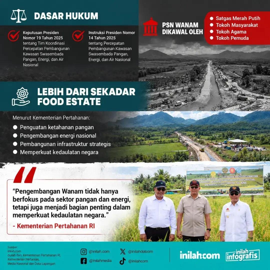 Sucitadewitl's tweet photo. Pembangunan Wanam membawa visi besar untuk masa depan Indonesia yang lebih mandiri dan berdaulat.
#psnwanam #hajiisam #jhonlingroup #gd_psn #titikinformasi https://t.co/Be8IzuyNEE
