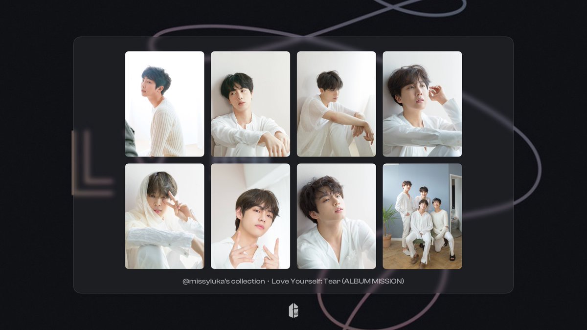 starsofjoon's tweet photo. and love yourself: tear is complete 🫶🏻 https://t.co/7xodWzDGjb