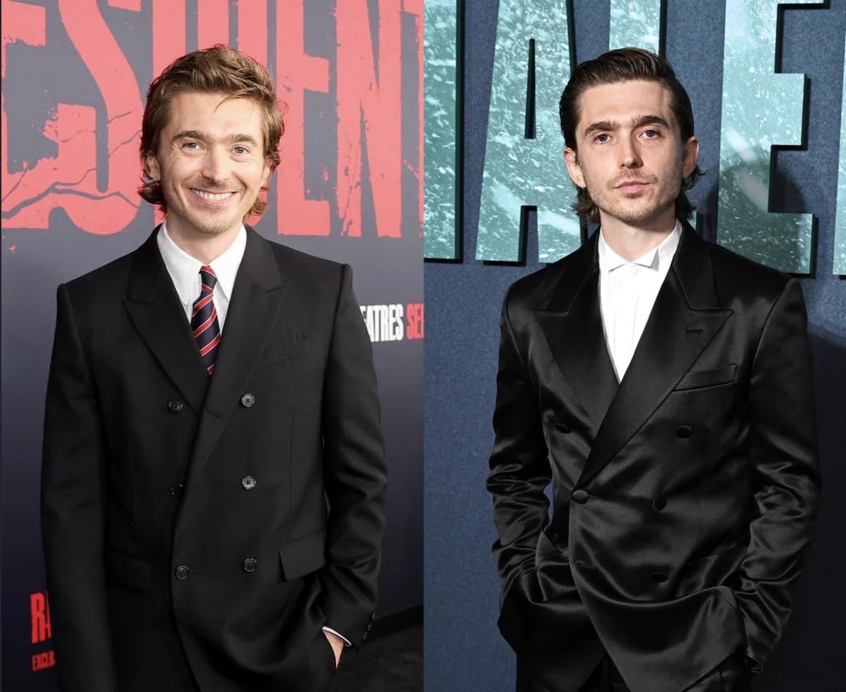 shibaasnook's tweet photo. the difference between his resident evil and whalefall red carpet look has me on a chokehold https://t.co/zFRB7qz9h1