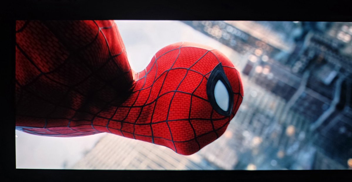 aadhithya33's tweet photo. Spider-man Brand New Day in 4K OLED TV is just so good !!! 

Thread cont. https://t.co/XF7igxlTzu