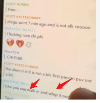 betabeth007's tweet photo. #Cornell7 #MatthewIngalls needs a new fn lawyer. He's dead to rights being totally sober enough to be texting in REAL-TIME as she's being abused, himself both SOLICITING/DOXXING re her and ADMITTING he partook AND LYING to Doe hiding the Snapchat to all 57 frat dudes. #Cornell https://t.co/NuI6TK84QJ