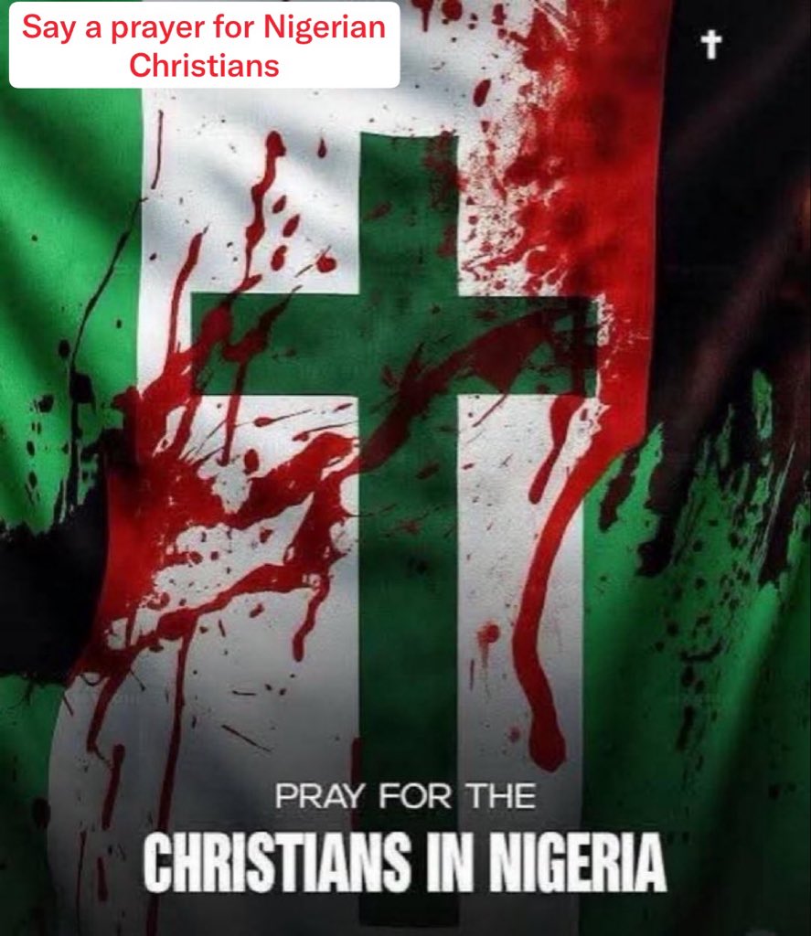 MarioUgonna's tweet photo. Say a prayer for Nigerian Christians 

Say a prayer for Nigerian Christians 

Say a prayer for Nigerian Christians 

Say a prayer for Nigerian Christians https://t.co/jskhiIhkfj