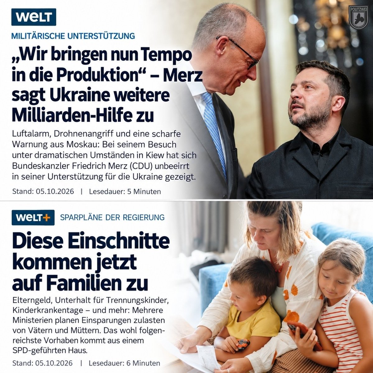 DiePolitzwei's tweet photo. Zwei Meldungen eines Tages... Mit dem Alman kannst Du einfach alles machen. #clubderukraine #slavaukraini #FriedrichMerz #lügenfritz #UnsereDemokratie™ https://t.co/LLomlIuLmO