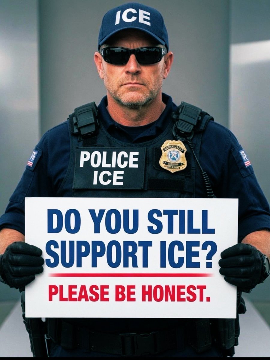 __ELONSMXUPDATE's tweet photo. HE'S ASKING YOU DIRECTLY 😳  

"DO YOU STILL SUPPORT ICE?  
PLEASE BE HONEST."  

What is your response?  
YES 👍 or NO 👎...,..? https://t.co/XDLv6dfqbg
