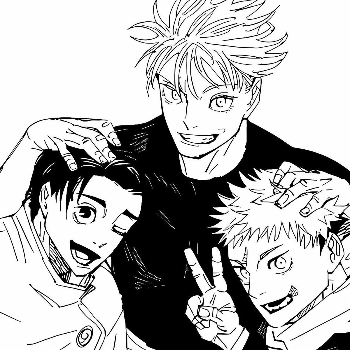 satorvluvr's tweet photo. the three strongest ♡ https://t.co/2b7Y27JJZW