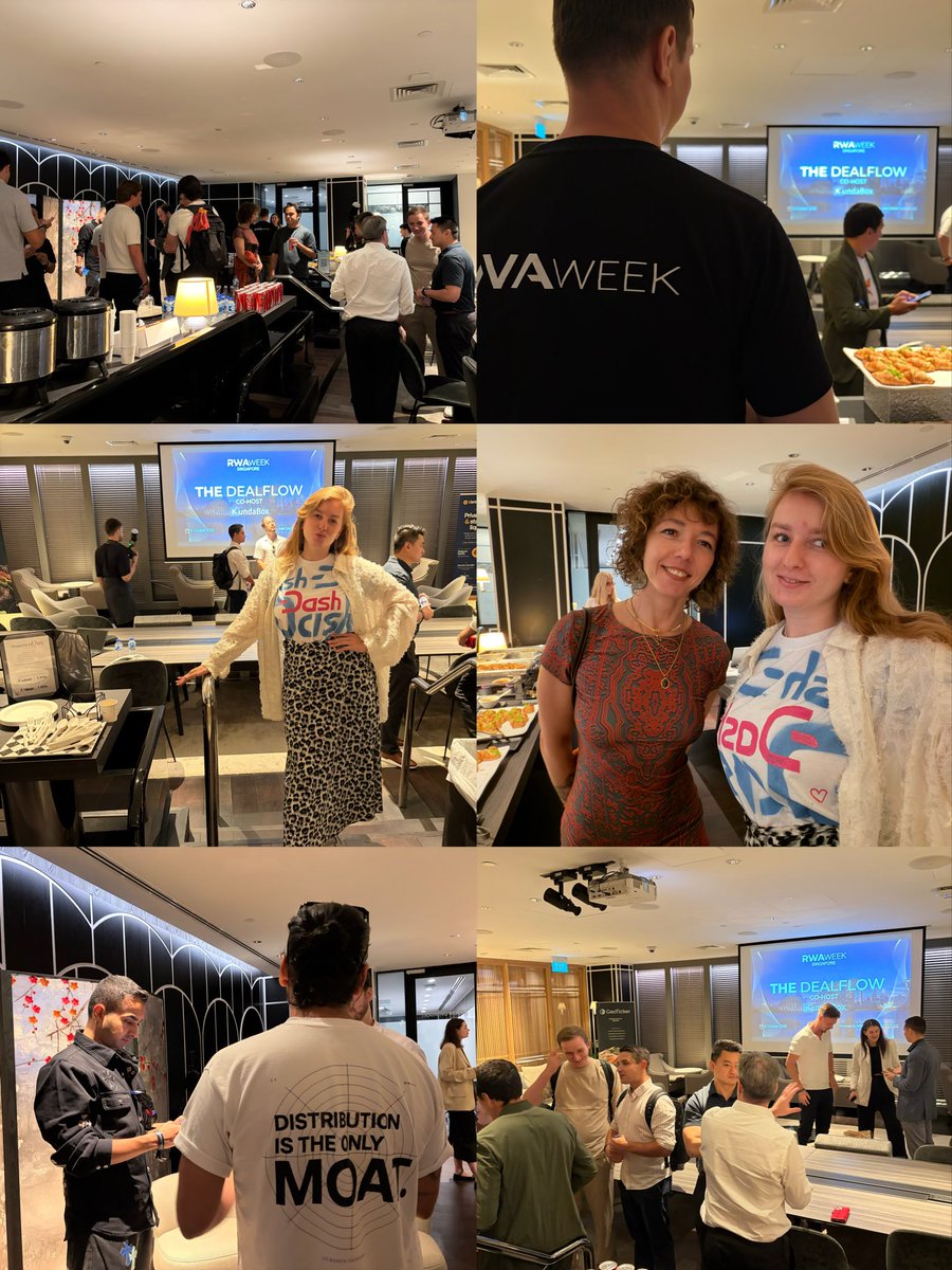 DariaChernozub's tweet photo. I never miss a chance to chat with investors and tell them about @Dashpay masternodes ๐
Big thanks to @rwaweek for the invitation and for keeping it curated. Crypto events are usually packed, and filtering the right contacts takes time. Thanks for doing it for us!
Great start to TOKEN2049 Singapore ๐ธ๐ฌ๐
#token2049