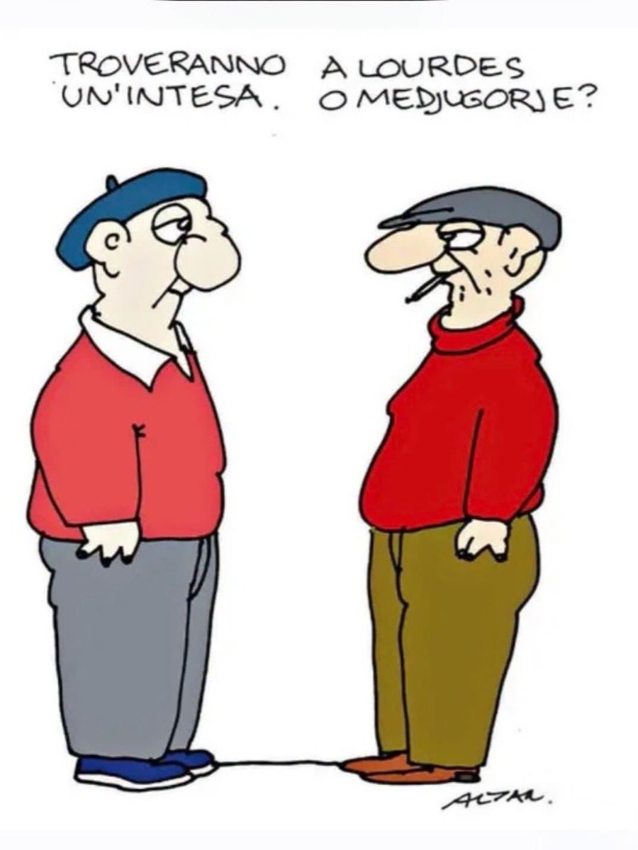 annapaolasanna's tweet photo. L’intesa #Altan https://t.co/9hgJMQCmh6