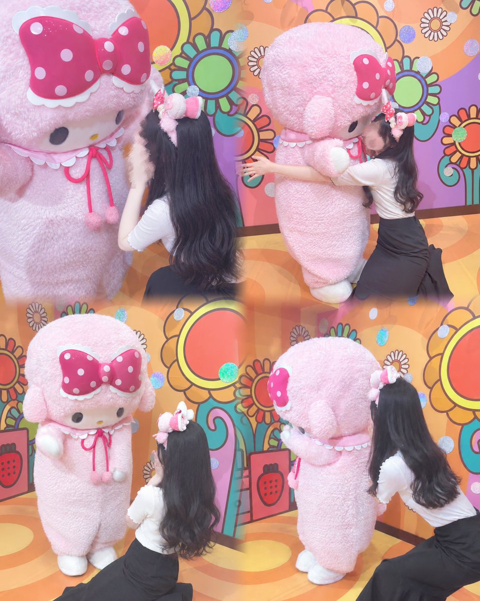 pukahoma's tweet photo. ピアノちゃん今日もかわいすぎたよ〜🍒´-
投げキッスして自分で照れてました🤭💕 #ピューロランド https://t.co/tHVfNT4oQa