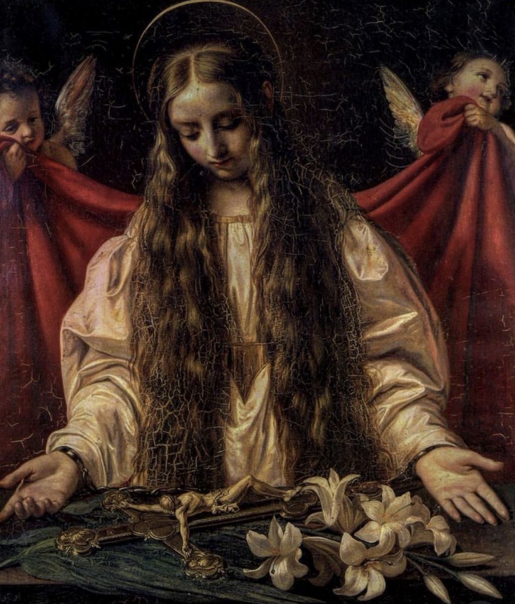 OInscendence's tweet photo. St. Philomena, Giuseppe Bezzuoli (1784 – September 1855), Italian https://t.co/7QymGJ9VDd