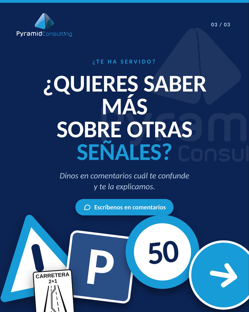 PyramidMultas's tweet photo. ¿Sabes qué significa esta señal? 🤔
Se llama S-1c y avisa de que empieza una carretera 2+1: una vía de tres carriles con uno para cada sentido y un tercero reservado para adelantar.
Lo curioso es que ese carril extra no pertenece siempre al mismo sentido. https://t.co/5HHIh0fLRn