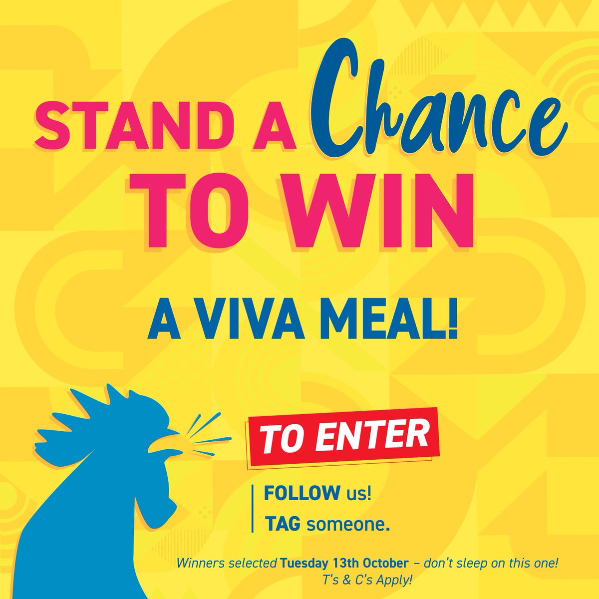 PedrosChicken's tweet photo. Olá, Bloemfontein! 🔥
Pedros is officially opening its doors on 9 October, and we’re celebrating with a tasty giveaway!
📍Find us at:
Shop U31, Mimosa Mall Shopping Centre, 131 Kellner St, Brandwag, Bloemfontein, 9301
One lucky winner will score a delicious Viva Meal!
Get entering, Bloem! We’ll see you on 9 October. ❤️
#PedrosMimosaMall #VivaPedros #FlamedWithLove