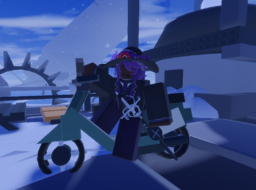 PaintedCrane's tweet photo. aura maxxing............. (vespa and background are all models by me) https://t.co/rmrzp7l6Kn
