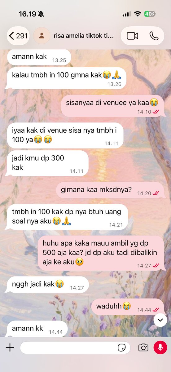 miawcats02's tweet photo. [HELP RT]

🚨‼️SCAMMER ALERT‼️🚨

Aku kena scam TIKET KONSER LANY JAKARTA beli lewat tiktok @/faizatul109 baru DP 200K dia minta lagi dan kabur.
 
NAMA : Risa Amelia
NO REK BCA : 0812434410
NO WA : 085691560017

#zonauang #penipu #scammers #belanja #konser #lanyinjakarta #WTBLANY https://t.co/EgmeEmw6JP