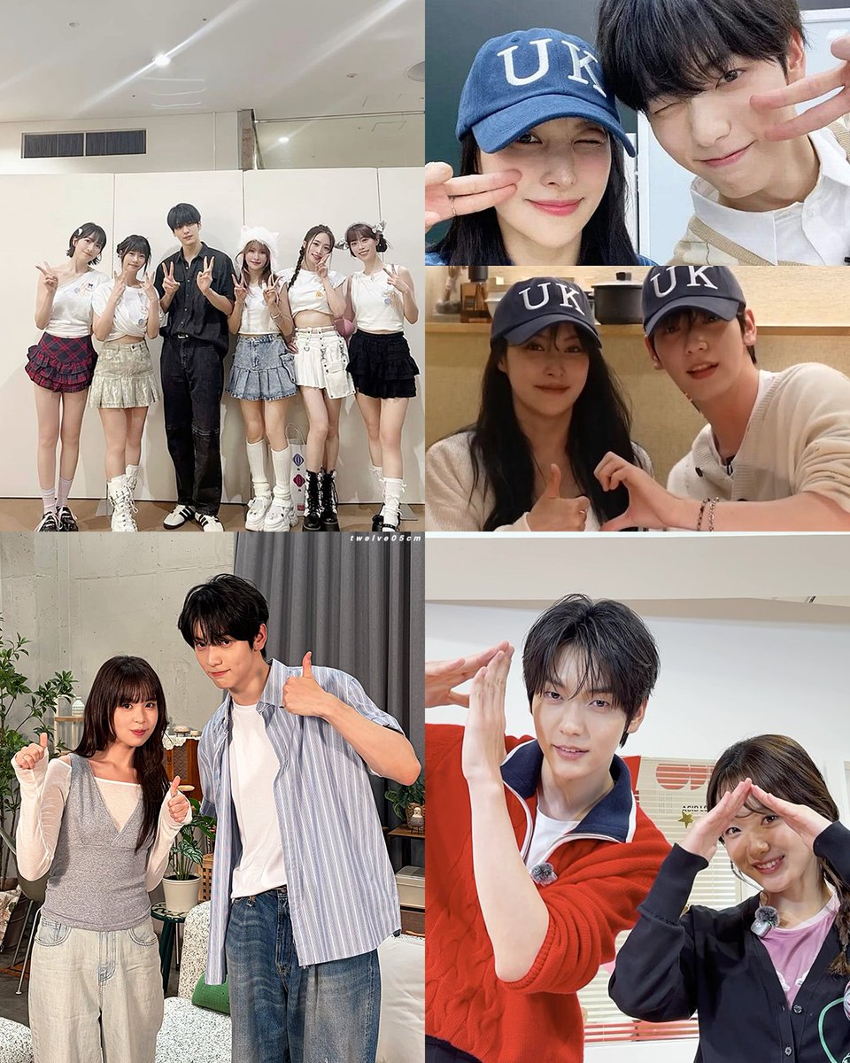 twelve05cm's tweet photo. soobin is the most successful fanboy ever, from kara to choi yuree to hanroro. going to their concert, getting to film content with them, AND taking photos together with them. god bless his fanboy heart, he's for the girlies 💖💓💓💕 https://t.co/Sk7EfUbZDY
