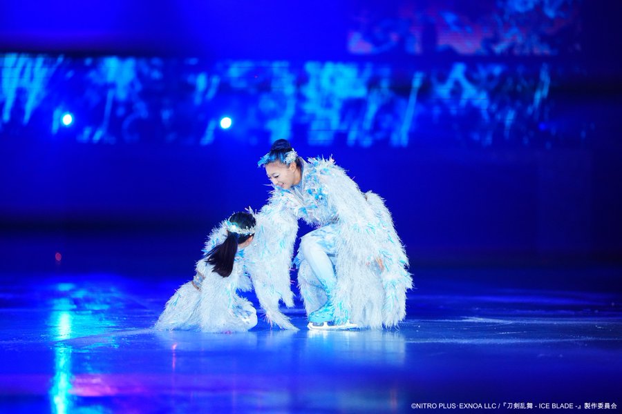 l_tike_stage's tweet photo. 坂本花織も！⛸️
『刀剣乱舞 - ICE BLADE -』刀剣男士八振りがダイナミックな殺陣を披露　レポート到着

⚔️氷上での美しき写真が多数到着！
https://t.co/I2FIe2DJDU https://t.co/RwDwljmqlB