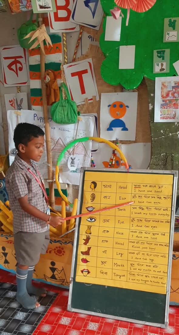 TripuraNipun's tweet photo. Learning by Doing, Growing by Learning. At Karaimura S.B. School, Tripura, NIPUN learners explored “Body Parts” through colourful TLMs, making learning interactive, joyful and meaningful.
#NIPUNTripura #NIPUNCorner #ActivityBasedLearning #JoyfulLearning #TripuraEducation https://t.co/iBqoZufAGx