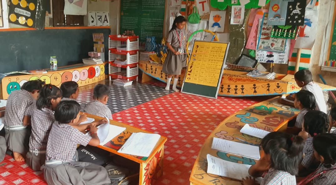 TripuraNipun's tweet photo. Learning by Doing, Growing by Learning. At Karaimura S.B. School, Tripura, NIPUN learners explored “Body Parts” through colourful TLMs, making learning interactive, joyful and meaningful.
#NIPUNTripura #NIPUNCorner #ActivityBasedLearning #JoyfulLearning #TripuraEducation https://t.co/iBqoZufAGx