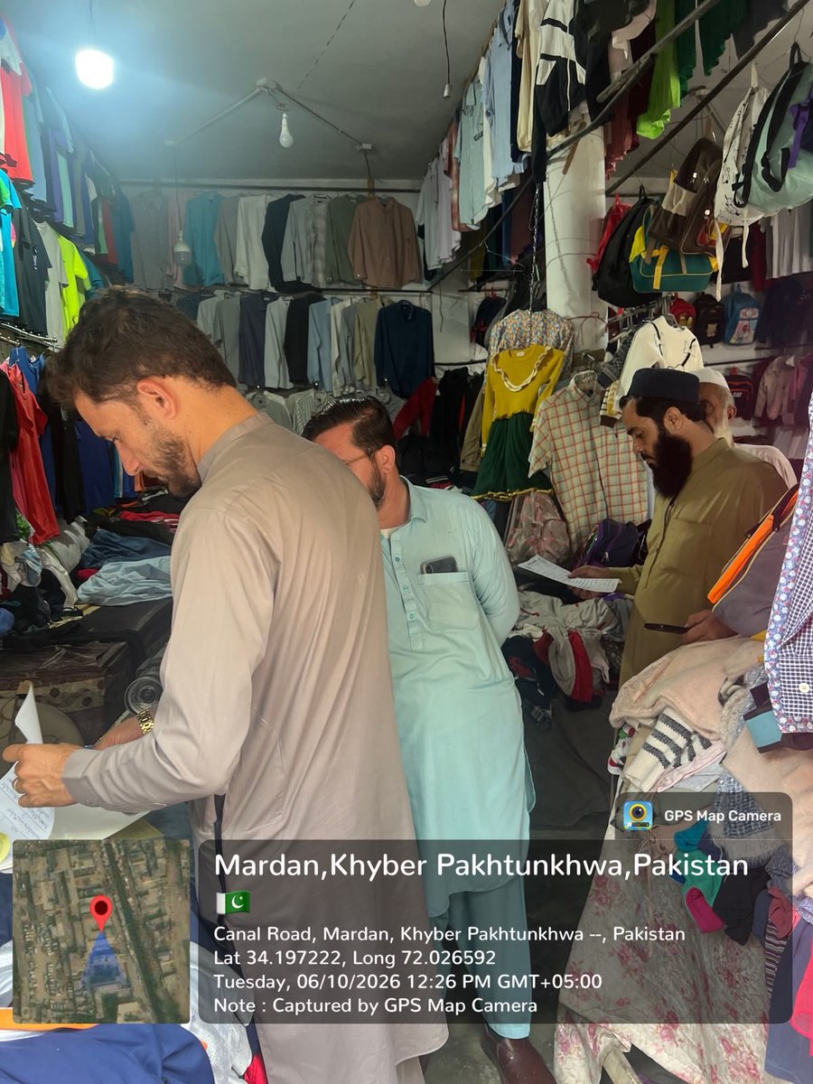 CivilMardan's tweet photo. مورخہ 06/10/2026
🔥 ضلع مردان میں فائر سیفٹی انتظامات کا معائنہ

سول ڈیفنس آفیسر مردان جناب شوکت علی صاحب  کی ہدایات پر ڈسٹرکٹ سول ڈیفنس مردان کے انسٹرکشنل اسٹاف کی جانب سے ضلع مردان میں مختلف مقامات پر  فائر سیفٹی انتظامات کا تفصیلی معائنہ کیا گیا۔ https://t.co/vd7BsgHkAe