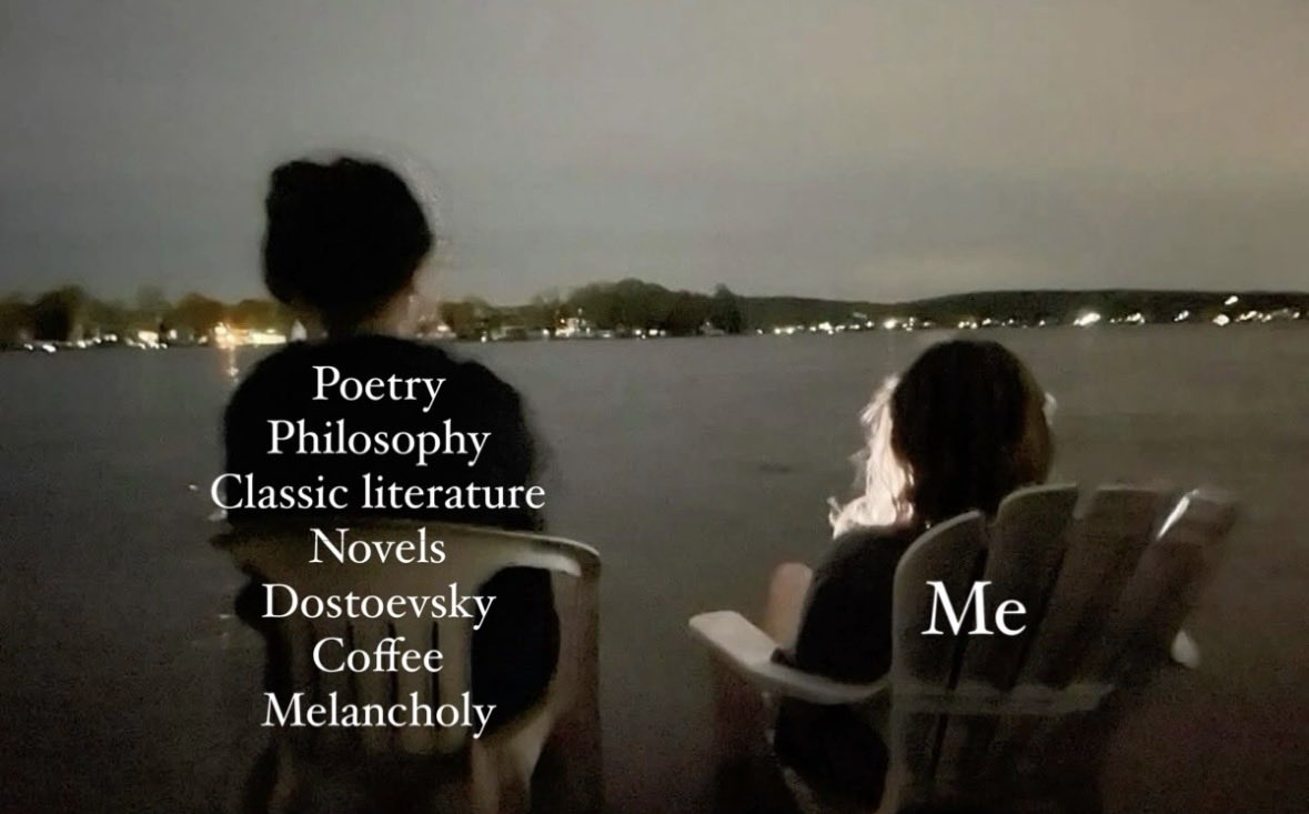 pagesofdespair's tweet photo. Me, somewhere between reality and my imaginary world. https://t.co/W9mDeoLduB