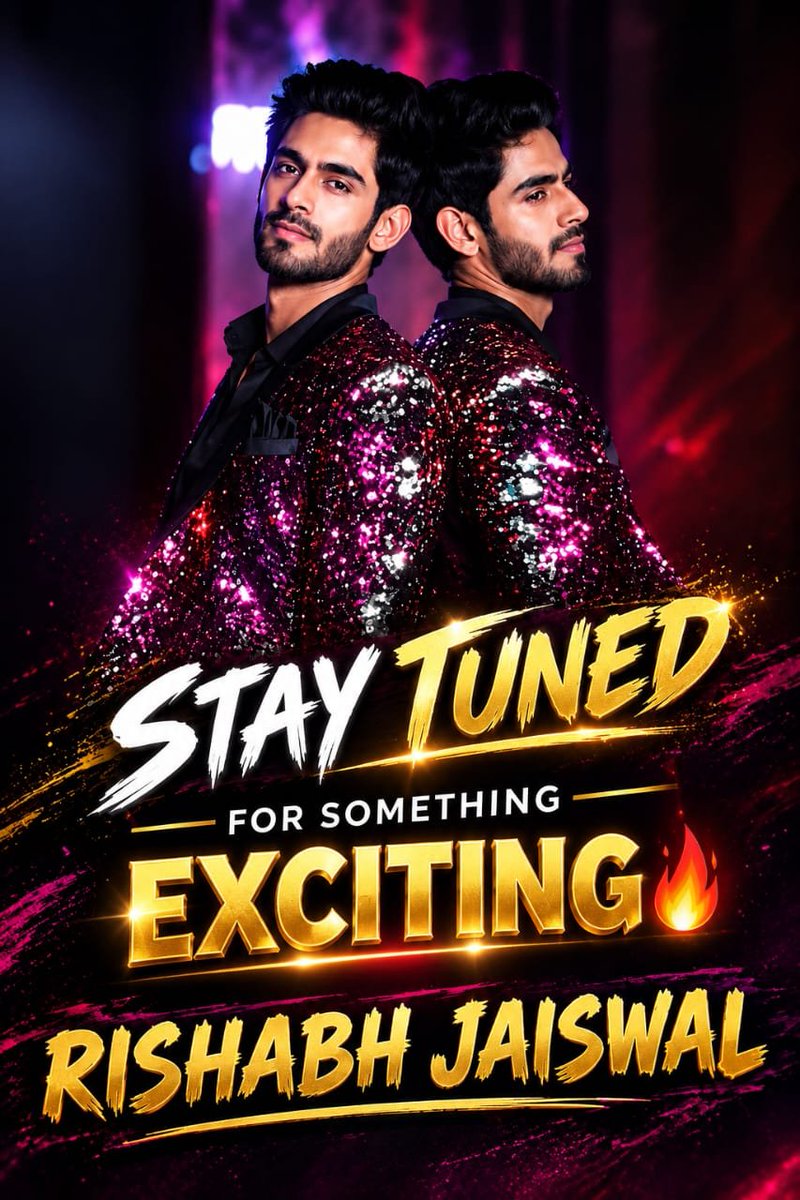 masakalii777's tweet photo. Welcome to the Official Rishabh Jaiswal FC! ✨ @SraboniRJFC
Follow this account for all updates, activities &amp; upcoming surprises. Let’s stay STRONG, ACTIVE &amp; UNITED! ❤️
Stay tuned… something exciting is coming VERY SOON! 👀🔥
#RishabhJaiswal #ShreyaKalra #RealityShow #Rishya https://t.co/djkNl1KdGZ