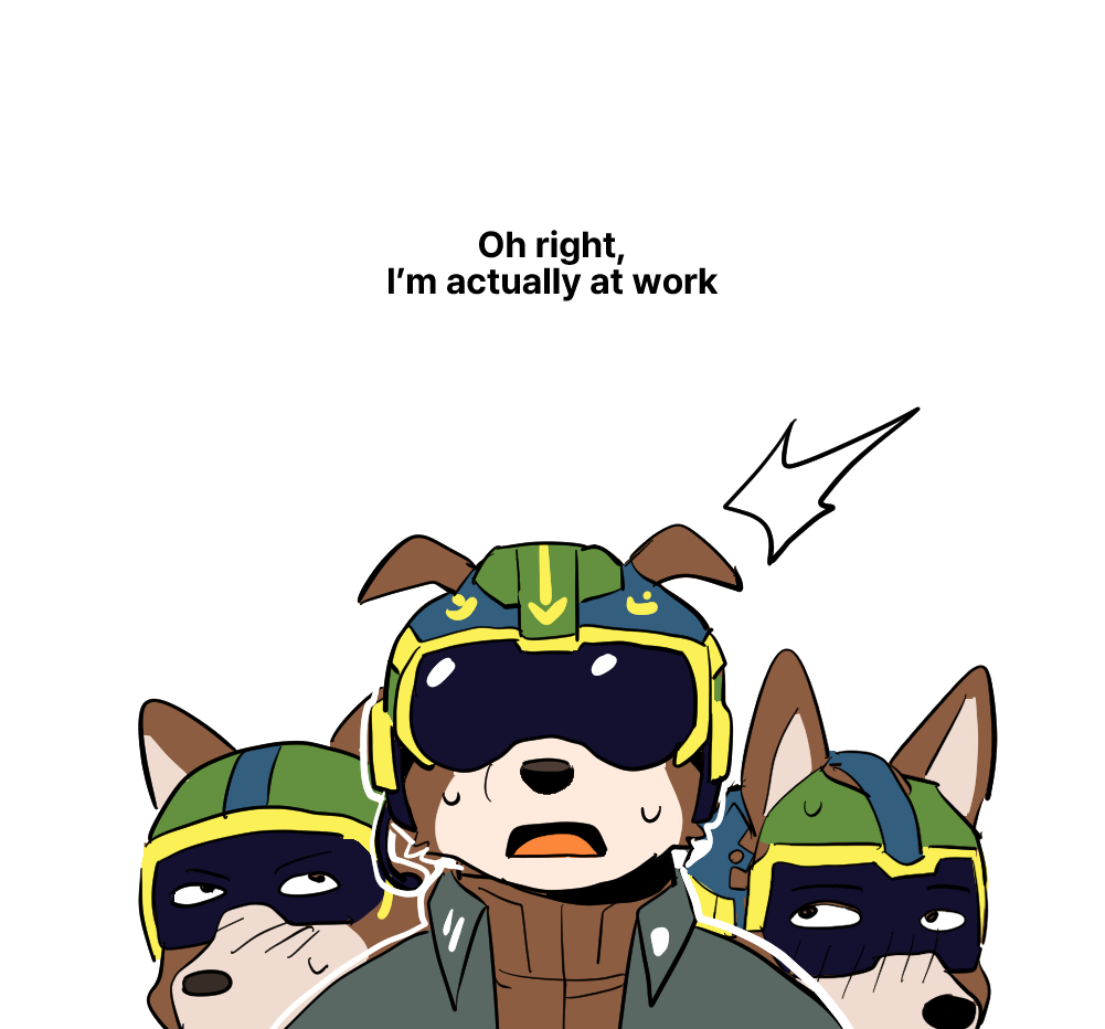 art_uza's tweet photo. 🐶🦊Habit https://t.co/i1XXHfW26b