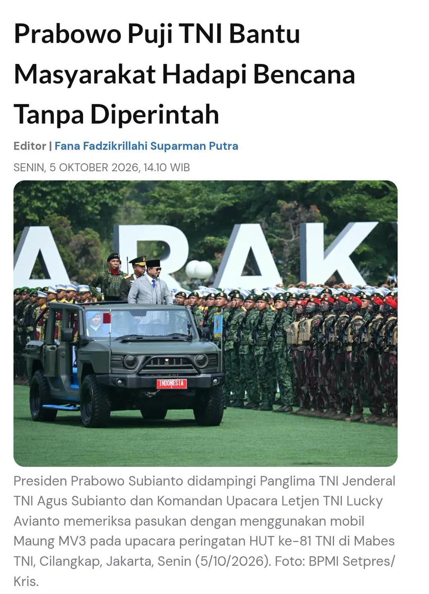 KevinLaksazo's tweet photo. Tokoh adat, pemuka agama, pemerintah desa, generasi muda, ibu-ibu PKK, dan siswa, semua mitra sejati TNI memperkuat ketahanan bangsa.

Bersatu Bersama Rakyat https://t.co/wyQjTwJhDq
