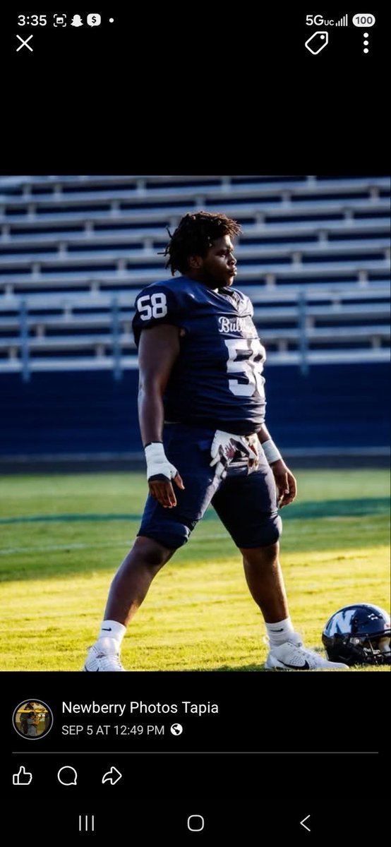 TommirToland's tweet photo. (58) Tommir Toland (DT)
HT:6’0 - WT:230 lbs.
C/O:27
Newberry high school (Newberry high,SC)

https://t.co/Xm1aoR4mN4 https://t.co/VBBuLSvz7v