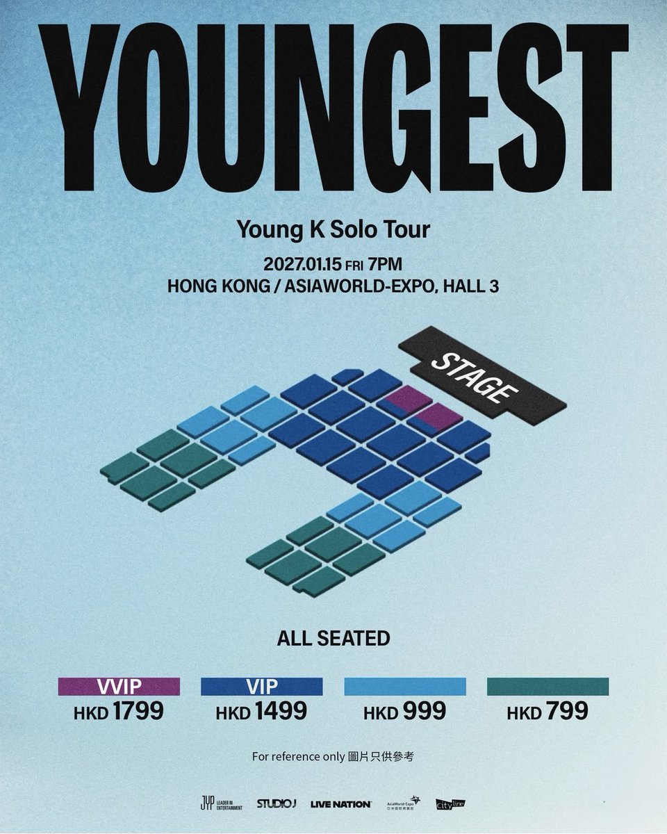 sayaka5z8's tweet photo. 🎟️ WTS｜Young K Solo Tour［YOUNGEST］in HONG KONG 🇭🇰

📍 AsiaWorld-Expo, Hall 3

📅 2027.01.15

🎫【対応可能】

VVIP｜ランダム

VIP｜ランダム

指定席｜ランダム

指定席｜ランダム

💎 ご希望の席種に合わせてご案内可能です。

💌【DM受付】公演日・希望席・枚数をご連絡ください。

💳 お支払いをスムーズに進められる方を優先いたします。

📲 LINE: https://t.co/Bn5tK1P4BK｜🪪 Momoissent

#YoungK #영케이 #DAY6 #데이식스 #YOUNGEST #YoungKSoloTour #YoungKYOUNGEST #YoungKConcert #YoungKHongKong #香港コンサート #香港ライブ #香港公演 #香港チケット #香港代行 #AsiaWorldExpo #KPOP #KPOPチケット #チケット代行 #チケット譲渡 #コンサートチケット #ライブチケット #韓国アーティスト #韓国チケッティング