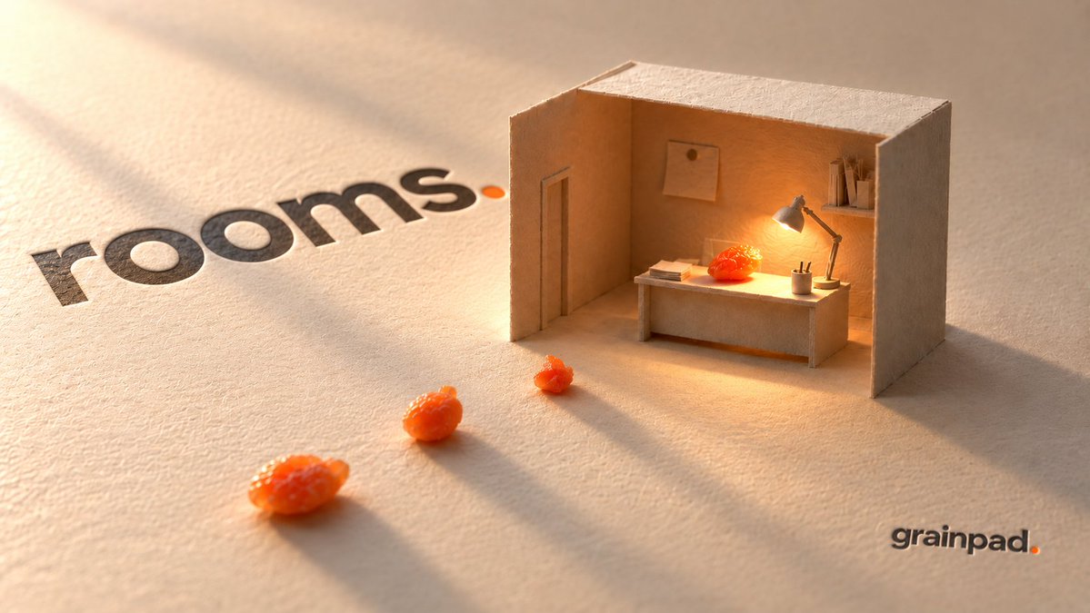 GrainXMR's tweet photo. most tokens get a chart.
on grainpad, every token gets a room.

in a room, the dev posts work and a budget for it. it's not escrow. it's a public promise, signed by the dev, sitting on the token's page for everyone to see. when the dev pays, grainpad verifies it onchain.

a dev who posts real budgets and pays them on time is showing up for the project. that's how a community gets built, not with a telegram group and a prayer.

the first task in the first room was "find what breaks."
first submission: "the dog is too cute. please fix."
approved. creator note: "can't."

now solana:FCN2KLyUGT9EddKf8MZYjPce8CWxUid7nWpAx9ograin's room has its first paid task, as an example of what any dev can do with theirs:
make a meme that would get grainpad rejected from a serious accelerator. best one gets paid.

https://t.co/bxUbdRz5Pw